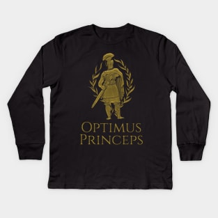 Optimus Princeps Kids Long Sleeve T-Shirt